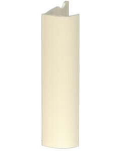 Perfil de pvc de 12.5/14.5 mm beige claro de 2.6 m